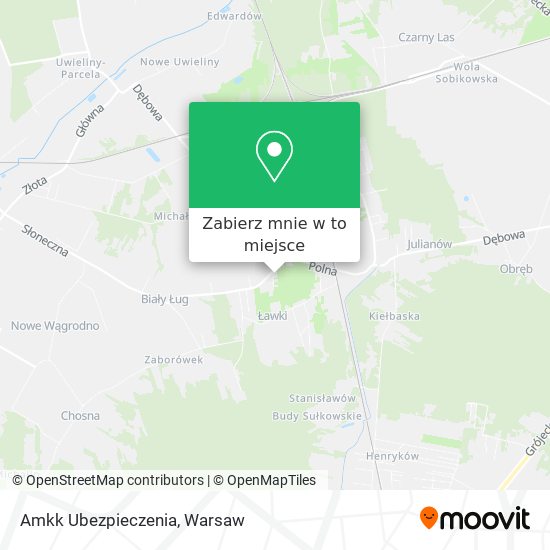 Mapa Amkk Ubezpieczenia