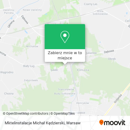 Mapa Mktelinstalacje Michał Kędzierski