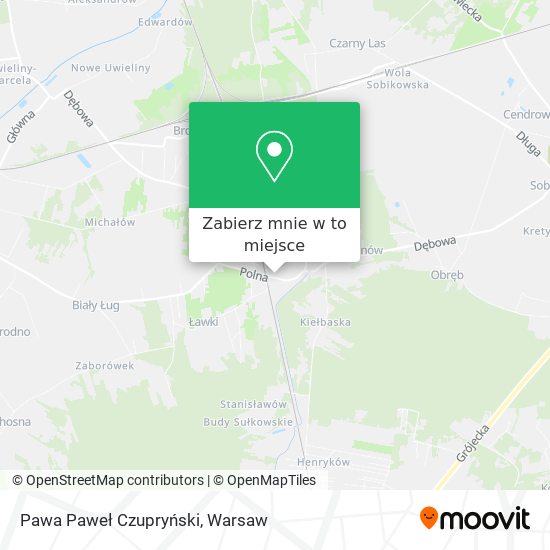 Mapa Pawa Paweł Czupryński