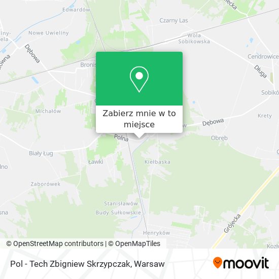 Mapa Pol - Tech Zbigniew Skrzypczak