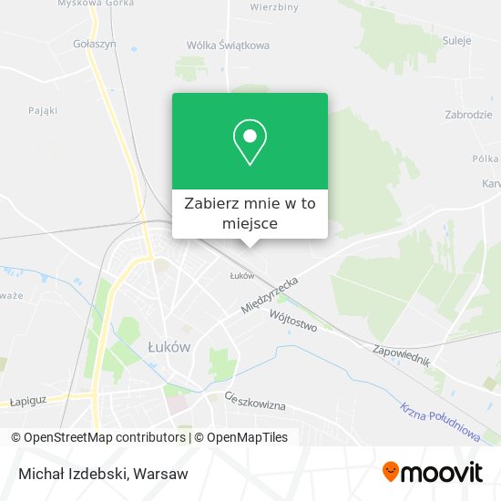 Mapa Michał Izdebski