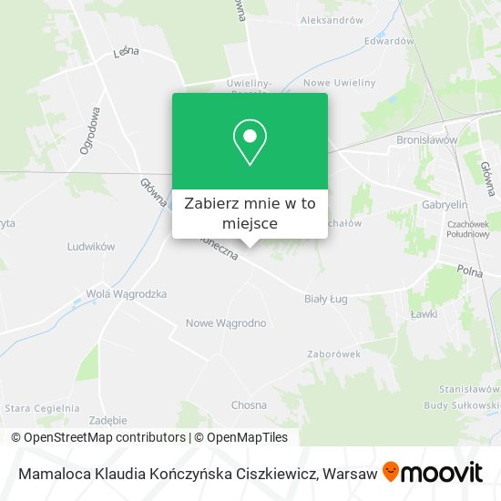 Mapa Mamaloca Klaudia Kończyńska Ciszkiewicz