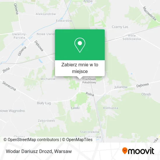 Mapa Wodar Dariusz Drozd
