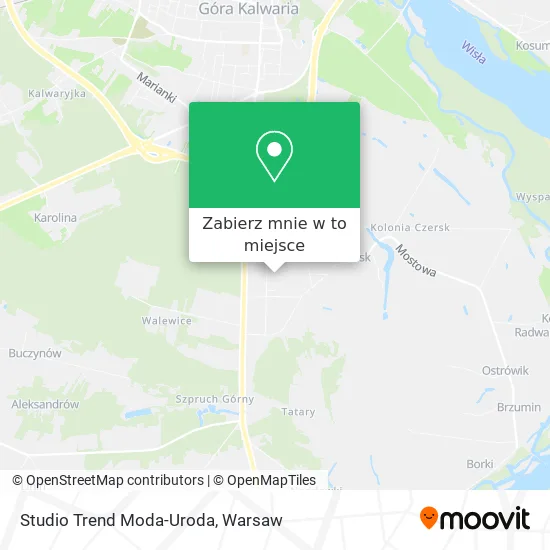 Mapa Studio Trend Moda-Uroda