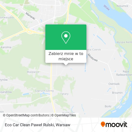 Mapa Eco Car Clean Paweł Rulski