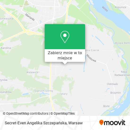 Mapa Secret-Even Angelika Szczepańska