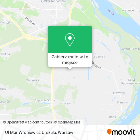 Mapa Ul Mar Wroniewicz Urszula