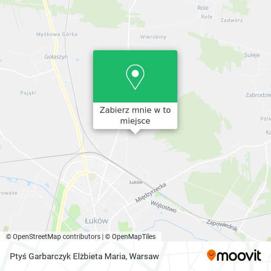 Mapa Ptyś Garbarczyk Elżbieta Maria