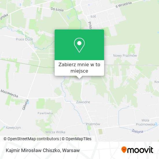 Mapa Kajmir Mirosław Chiszko