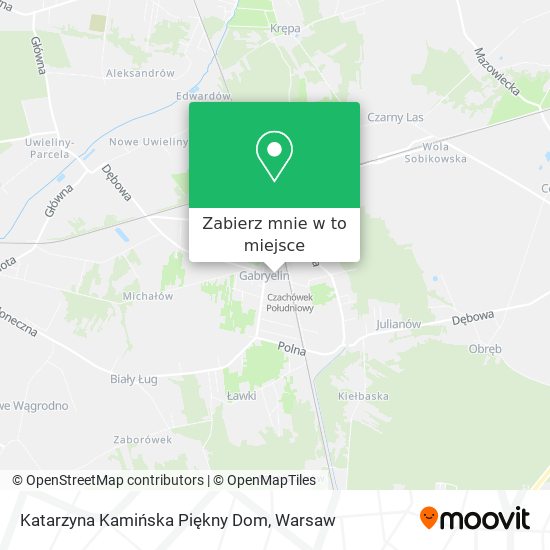 Mapa Katarzyna Kamińska Piękny Dom