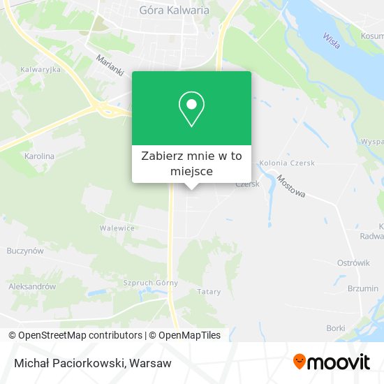 Mapa Michał Paciorkowski