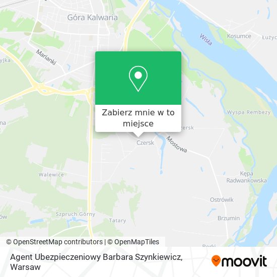 Mapa Agent Ubezpieczeniowy Barbara Szynkiewicz