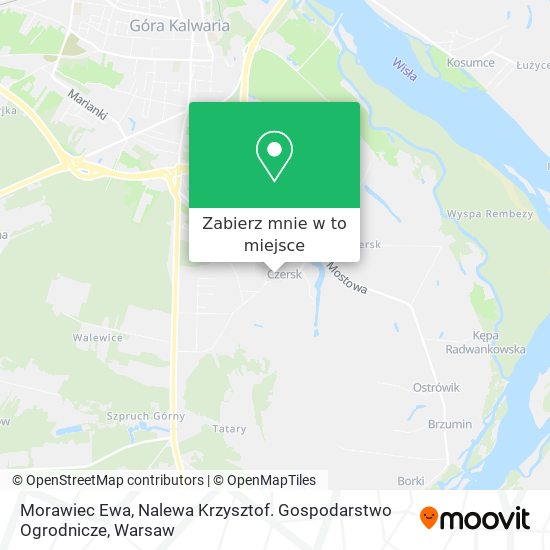 Mapa Morawiec Ewa, Nalewa Krzysztof. Gospodarstwo Ogrodnicze