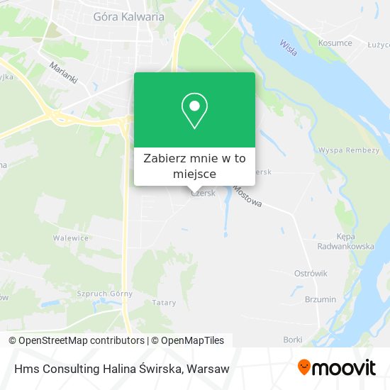 Mapa Hms Consulting Halina Świrska