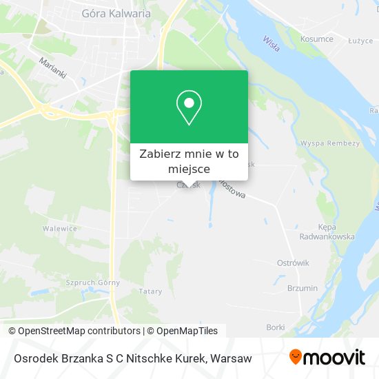 Mapa Osrodek Brzanka S C Nitschke Kurek