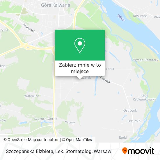 Mapa Szczepańska Elżbieta, Lek. Stomatolog