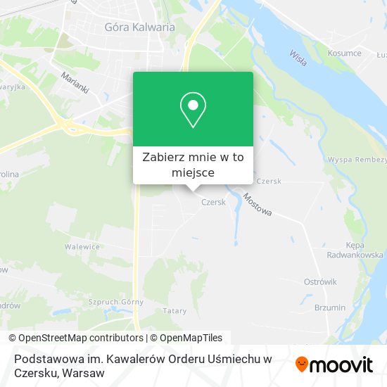 Mapa Podstawowa im. Kawalerów Orderu Uśmiechu w Czersku