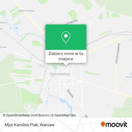 Mapa Mjut Karolina Ptak