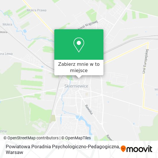 Mapa Powiatowa Poradnia Psychologiczno-Pedagogiczna