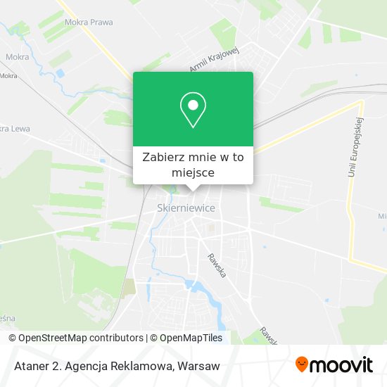 Mapa Ataner 2. Agencja Reklamowa