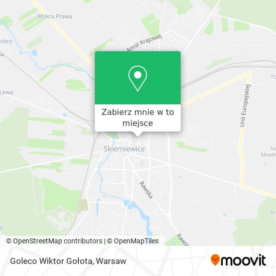 Mapa Goleco Wiktor Gołota