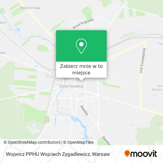 Mapa Wojwicz PPHU Wojciech Zygadlewicz