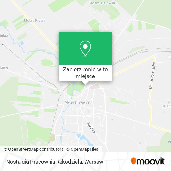 Mapa Nostalgia Pracownia Rękodzieła