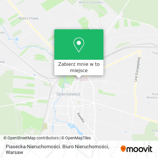 Mapa Piasecka-Nieruchomości. Biuro Nieruchomości