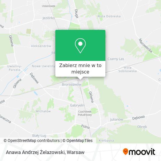 Mapa Anawa Andrzej Żelazowski