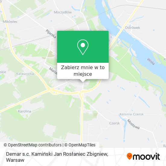 Mapa Demar s.c. Kamiński Jan Rosłaniec Zbigniew