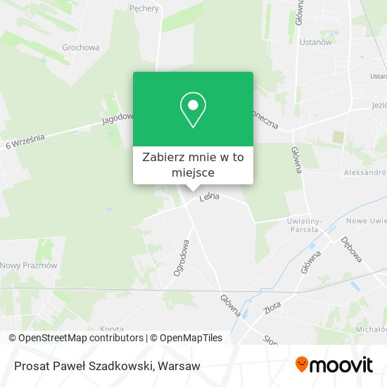 Mapa Prosat Paweł Szadkowski