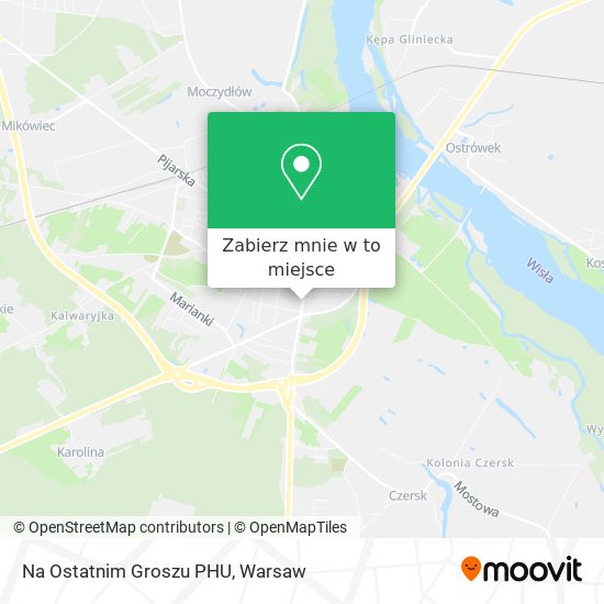 Mapa Na Ostatnim Groszu PHU