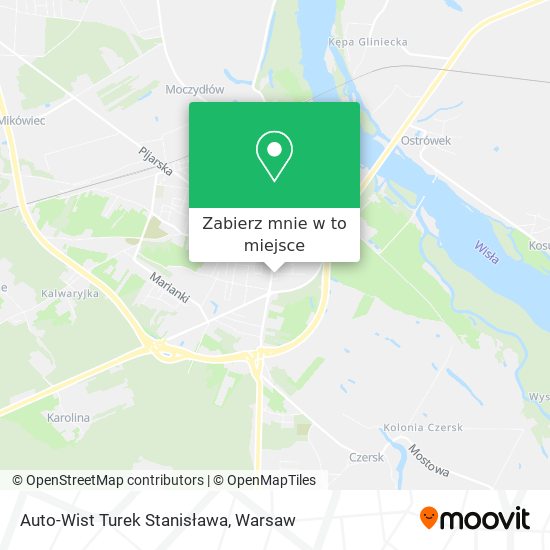 Mapa Auto-Wist Turek Stanisława