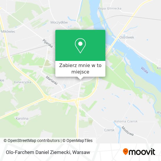 Mapa Olo-Farchem Daniel Ziemecki