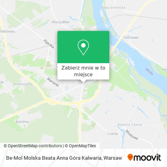 Mapa Be-Mol Molska Beata Anna Góra Kalwaria