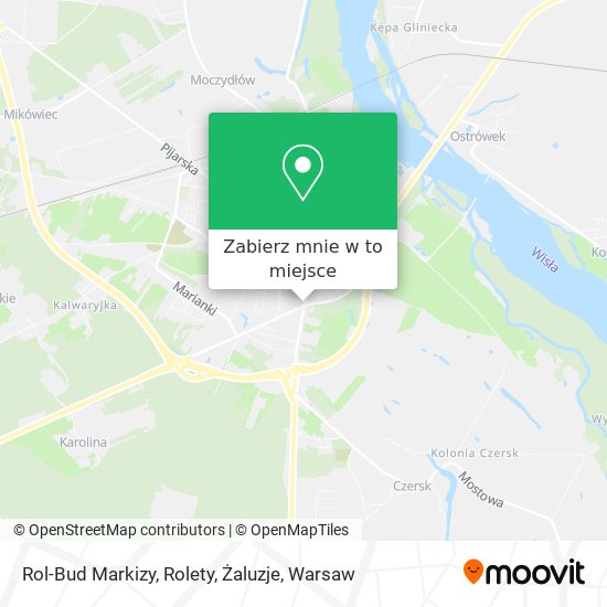 Mapa Rol-Bud Markizy, Rolety, Żaluzje