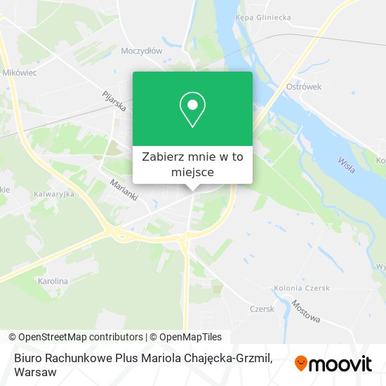 Mapa Biuro Rachunkowe Plus Mariola Chajęcka-Grzmil