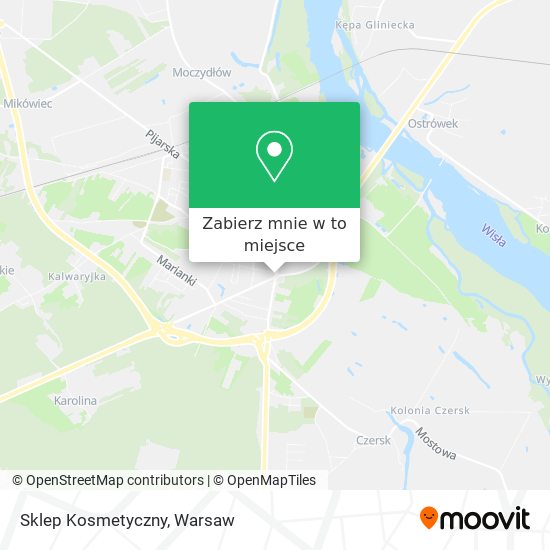 Mapa Sklep Kosmetyczny