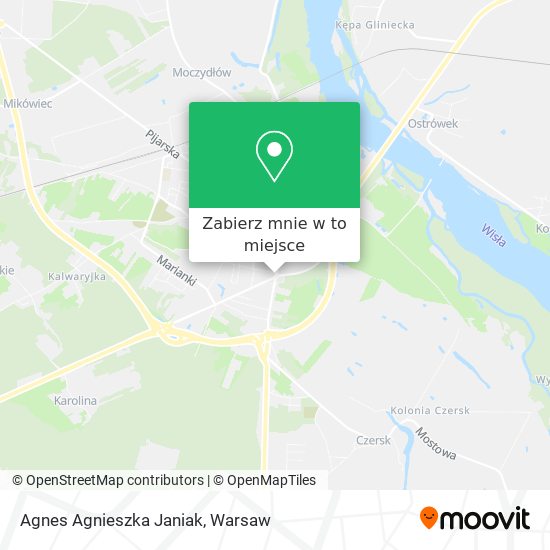 Mapa Agnes Agnieszka Janiak