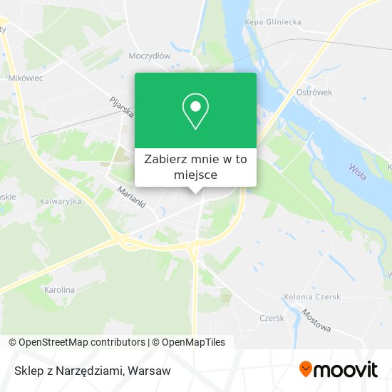 Mapa Sklep z Narzędziami