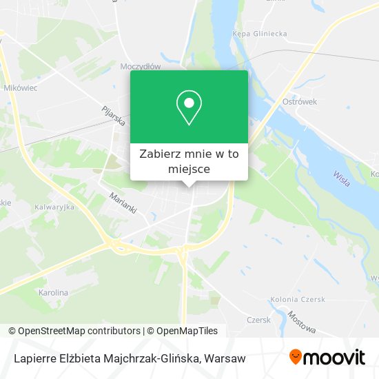 Mapa Lapierre Elżbieta Majchrzak-Glińska