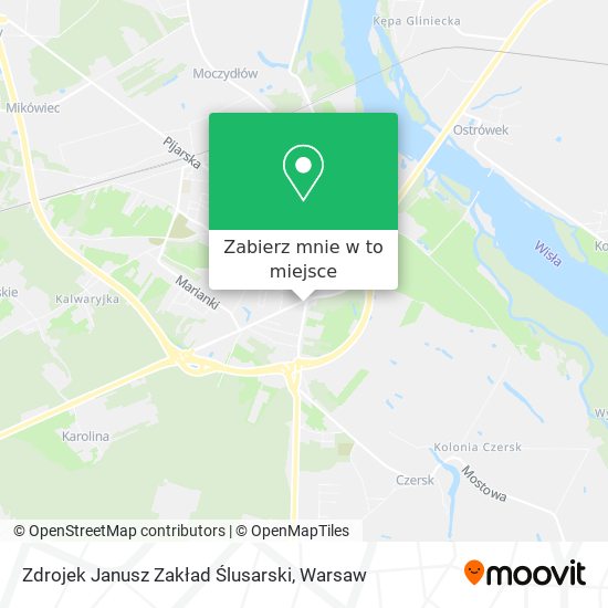 Mapa Zdrojek Janusz Zakład Ślusarski