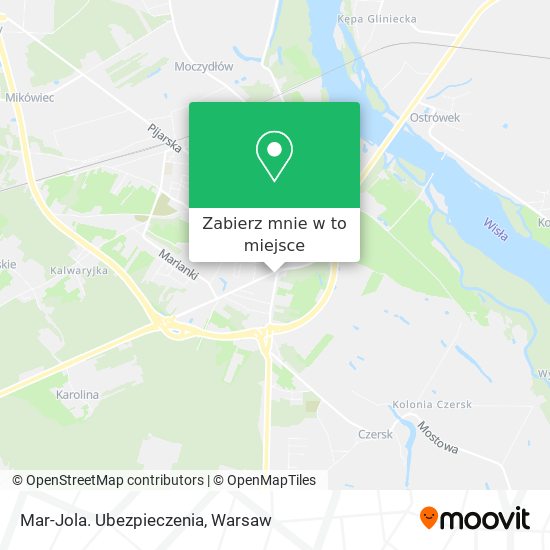 Mapa Mar-Jola. Ubezpieczenia