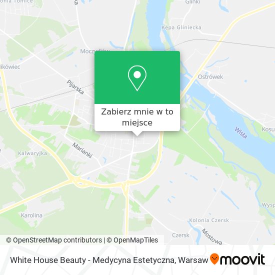 Mapa White House Beauty - Medycyna Estetyczna