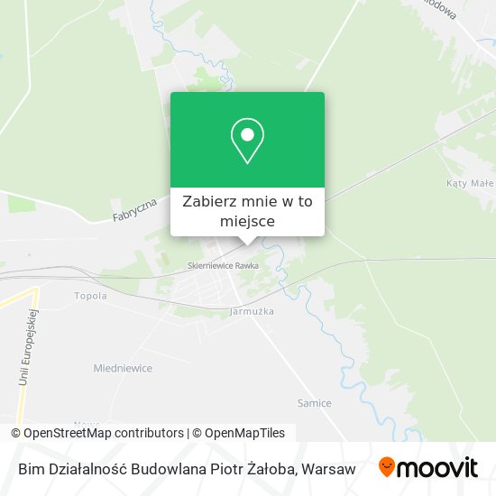 Mapa Bim Działalność Budowlana Piotr Żałoba