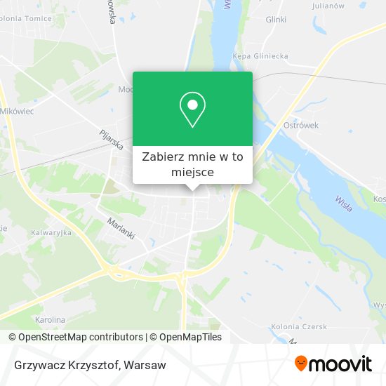 Mapa Grzywacz Krzysztof