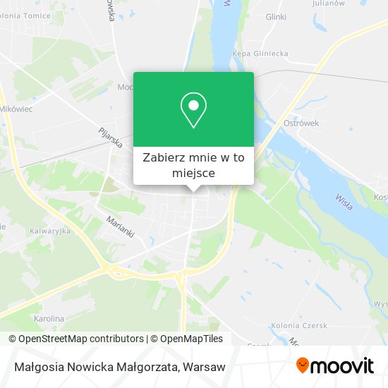 Mapa Małgosia Nowicka Małgorzata