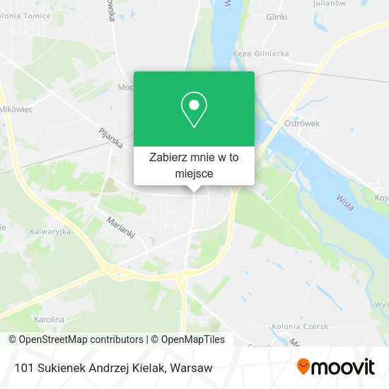 Mapa 101 Sukienek Andrzej Kielak