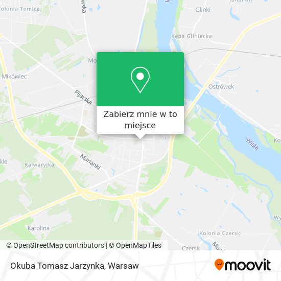 Mapa Okuba Tomasz Jarzynka