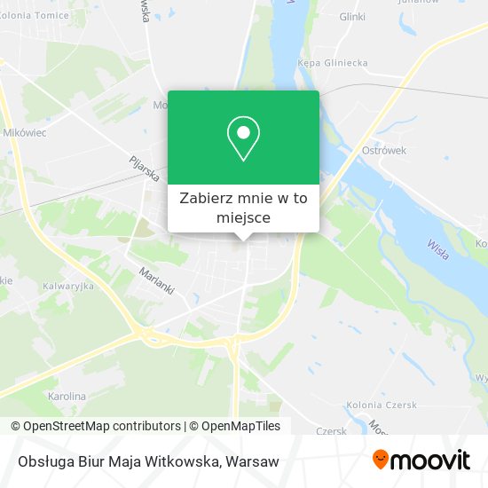 Mapa Obsługa Biur Maja Witkowska